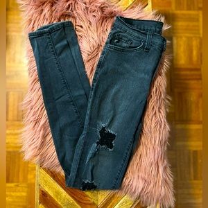 Kancan distressed black pants brand new